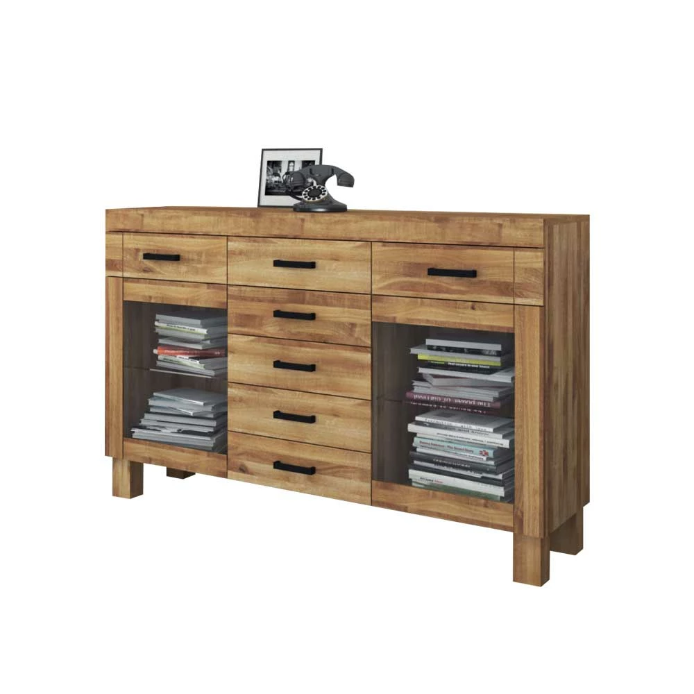 Bester Verkauf 🛒 Sideboard Layulino Aus Wildeiche Massivholz ⌛ 1 Bester Verkauf 🛒 Sideboard Layulino Aus Wildeiche Massivholz ⌛
