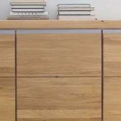 Coupon 🎁 Sideboard Croconia Aus Wildeiche Massivholz 👍 -Reanna Shop sideboard wildeiche massivholz hell geoelt croconia 05