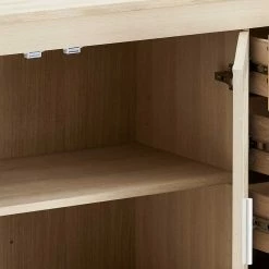 Beste Bewertungen von ❤️ Teilmassives Sideboard In Weiß Geölt - Inviama ⭐ -Reanna Shop teilmassives sideboard in weiss geoelt aus eiche mdf 194x82x42 inviama 05