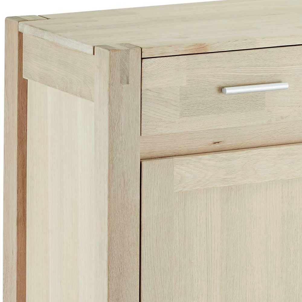 Billig 🌟 Topp Sideboard In Eiche Bianco Geseift - Neclos 😀 4 Billig 🌟 Topp Sideboard In Eiche Bianco Geseift - Neclos 😀 – Bild 4