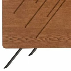 Rabatt ✨ Türen Kommode Mit Esche Furnier Front - Lirou ⌛ -Reanna Shop tueren kommode mit esche furnier front und vierfussgestell aus metall lirou 03