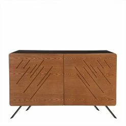 Rabatt ✨ Türen Kommode Mit Esche Furnier Front - Lirou ⌛