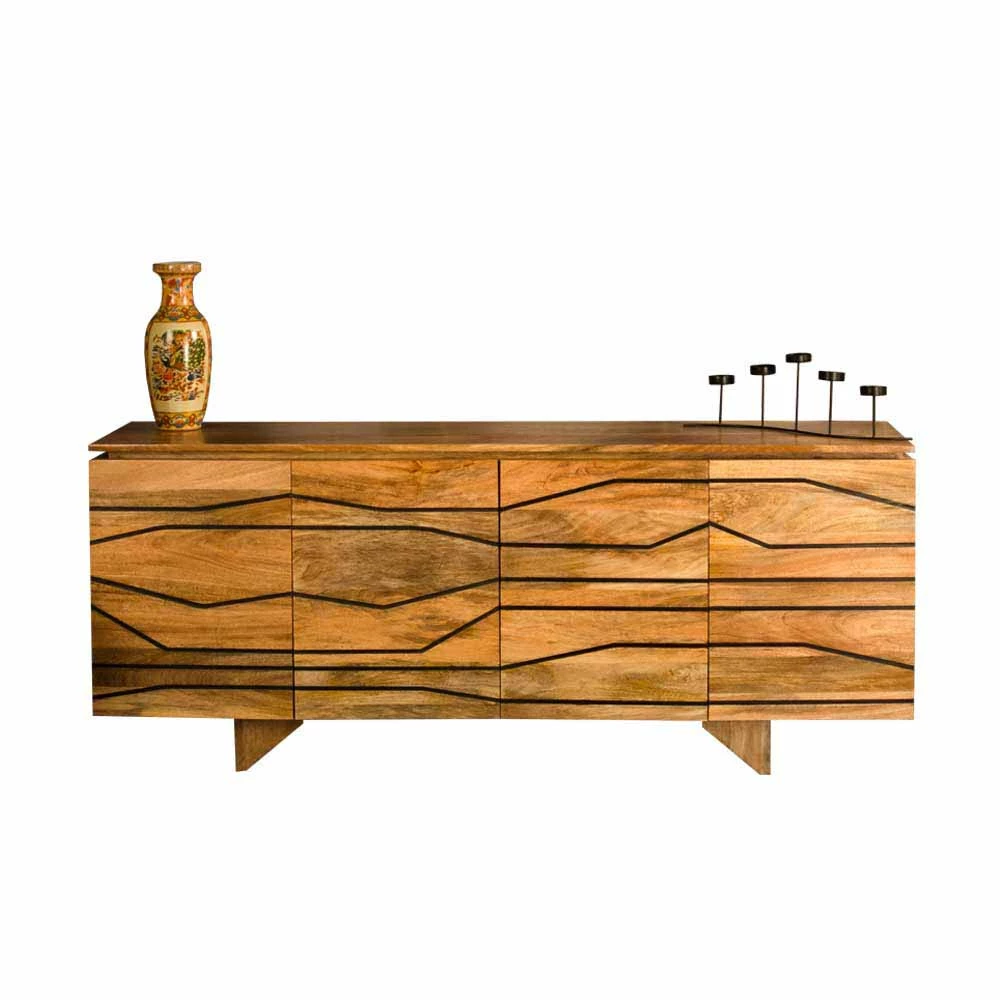 Auslauf 👏 Türen-Sideboard Mit Toller Rillendesign Front Kentura Aus Mango Massivholz 🤩 1 Auslauf 👏 Türen-Sideboard Mit Toller Rillendesign Front Kentura Aus Mango Massivholz 🤩