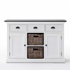 Top 10 👍 Weiße Landhaus Anrichte Provona Aus Teilmassivholz 🥰 10 Top 10 👍 Weiße Landhaus Anrichte Provona Aus Teilmassivholz 🥰 -Reanna Shop weisse landhaus anrichte aus teilmassivholz mit koerben provona 04