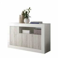 Billig 🥰 Weiße Türen Kommode Mit Sockelgestell - Merenda 🔔