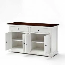 Auslauf 💯 Weißes Buffet Im Landhaus Stil Riadura 4-türig 🧨 -Reanna Shop weisses buffet im landhaus stil 4 tuerig riadura 05