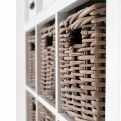 Angebote 👏 Weißes Sideboard Venzeno Im Landhausstil ✨ 11 Angebote 👏 Weißes Sideboard Venzeno Im Landhausstil ✨ -Reanna Shop weisses sideboard im landhausstil mit flechtkoerben venzeno 05