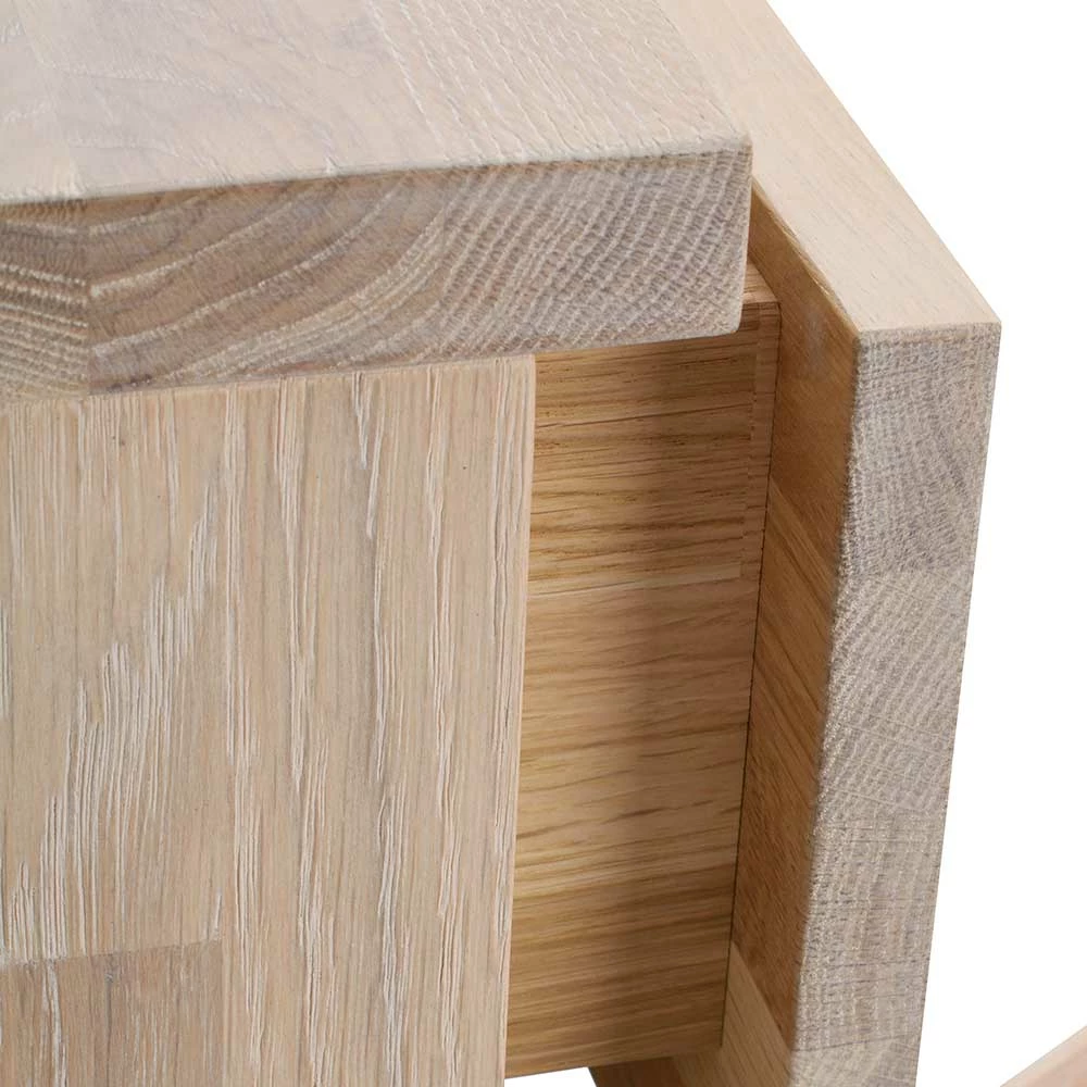 Coupon 🔔 White Wash Sideboard Aus Eiche Massiv Pulva Mit Stahl Schwarz ⭐ 6 Coupon 🔔 White Wash Sideboard Aus Eiche Massiv Pulva Mit Stahl Schwarz ⭐ – Bild 6