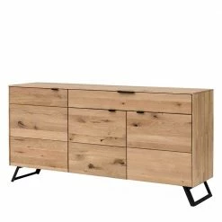 Beste Bewertungen von 🔔 Wildeiche Design Sideboard In Bianco - Vardriva 🎉