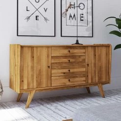 Auslauf ✔️ Wildeiche Holz-Sideboard 160 Cm Breit - Hardus 🎉 8 Auslauf ✔️ Wildeiche Holz-Sideboard 160 Cm Breit - Hardus 🎉 -Reanna Shop wildeiche holz sideboard 160 cm breit mit vier schubladen zwei tueren hardus 02