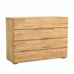 Bestes Angebot ✨ Wildeiche Kommode Streeter Mit Vier Schubladen 🔥