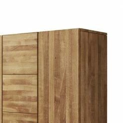 Neu 🔔 Wildeiche Sideboard Vaskov Massiv Geölt ⌛ -Reanna Shop wildeiche sideboard massiv geoelt 120 cm breit vaskov 02