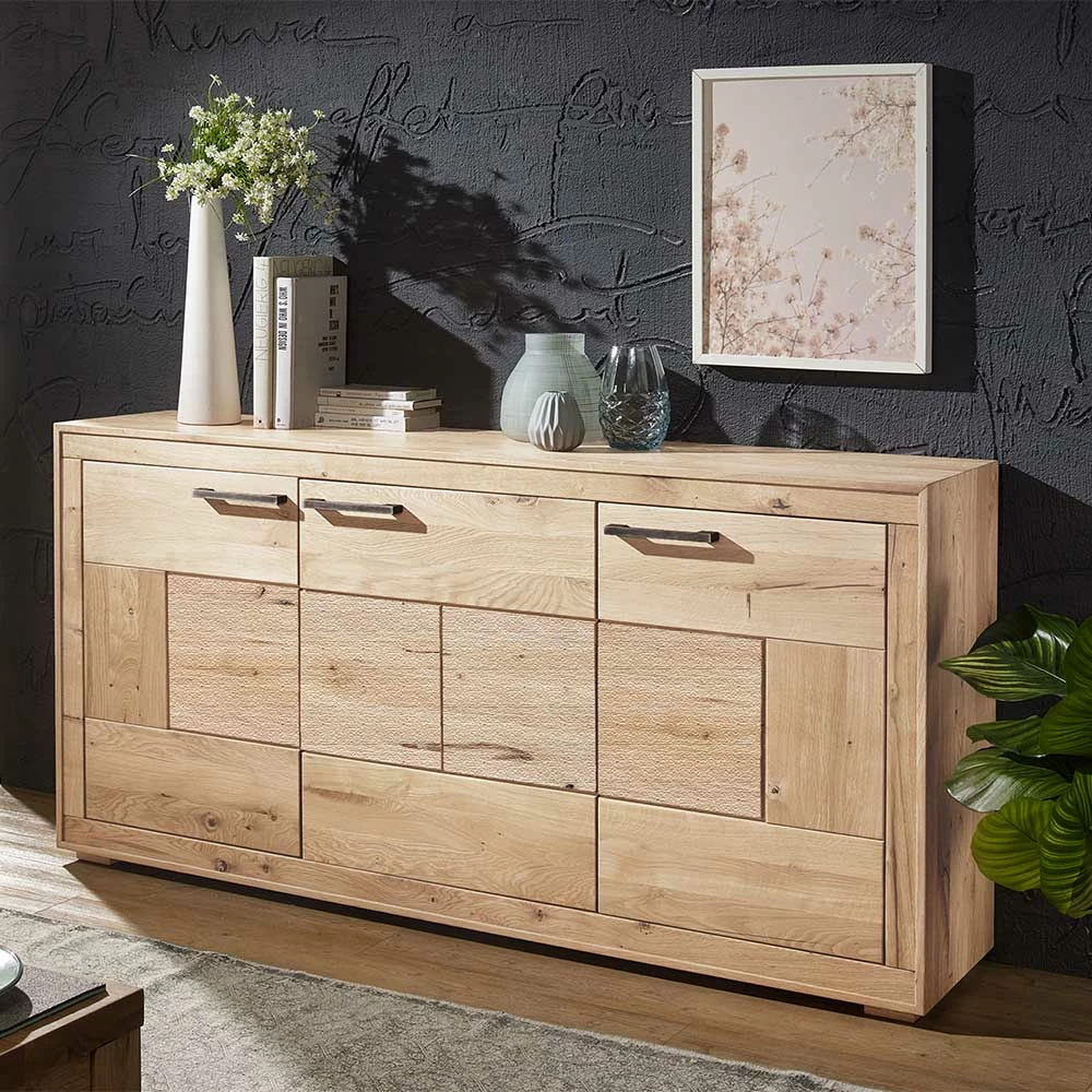 Besorgen 🧨 Wildeiche Türen-Sideboard In Hell Geölt - Emigoa 🤩 2 Besorgen 🧨 Wildeiche Türen-Sideboard In Hell Geölt - Emigoa 🤩 – Bild 2
