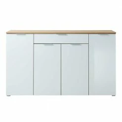Bestes Angebot ❤️ Wohnraum Sideboard In 180x105x40 Cm - Reestyl 🎁 7 Bestes Angebot ❤️ Wohnraum Sideboard In 180x105x40 Cm - Reestyl 🎁 -Reanna Shop wohnraum sideboard in 180x105x40 cm und weiss glas eiche reestyl 02