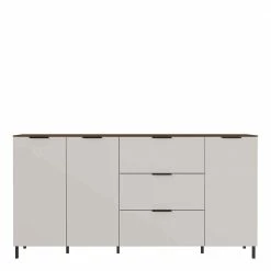 Neu 😀 Wohnzimmer Kommode In Hellgrau & Nussbaum - Anlogian 🛒 8 Neu 😀 Wohnzimmer Kommode In Hellgrau & Nussbaum - Anlogian 🛒 -Reanna Shop wohnzimmer kommode in hellgrau nussbaum 192x98x40 cm anlogian 02