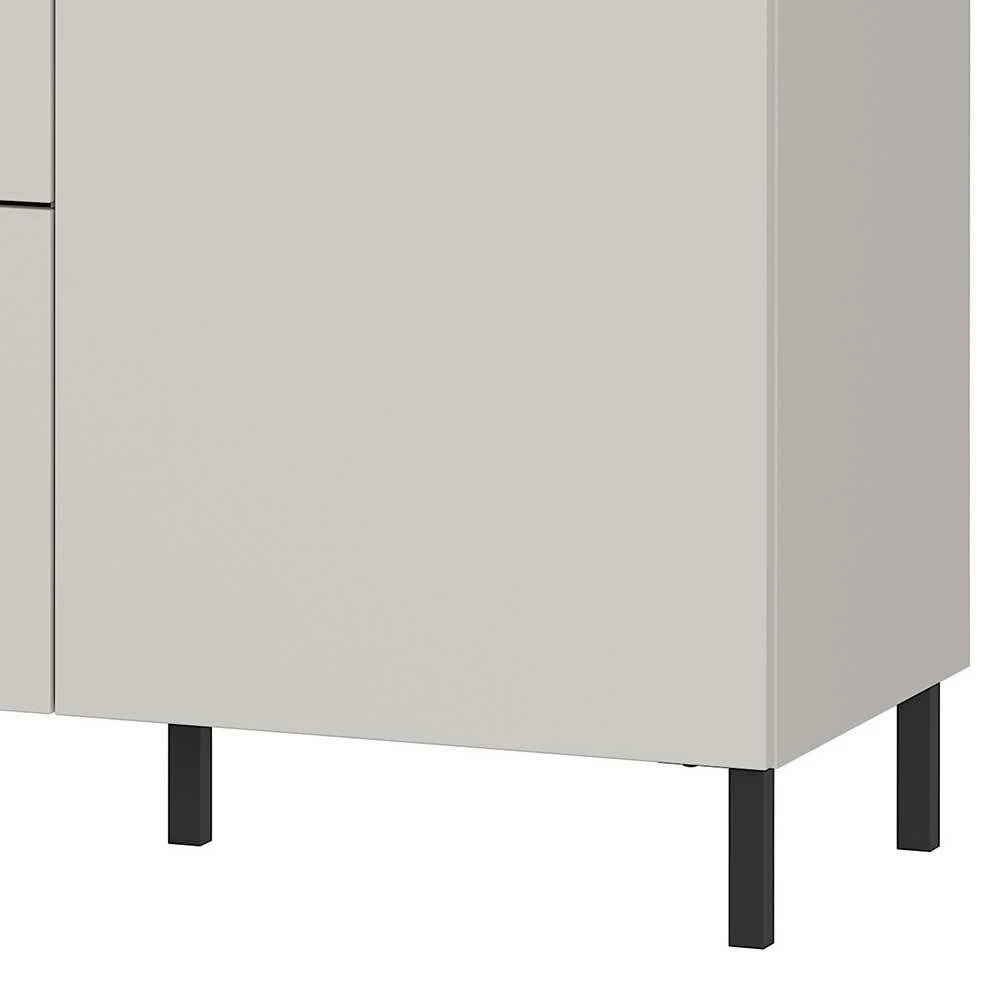 Neu 😀 Wohnzimmer Kommode In Hellgrau & Nussbaum - Anlogian 🛒 6 Neu 😀 Wohnzimmer Kommode In Hellgrau & Nussbaum - Anlogian 🛒 – Bild 6