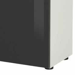 Neu 🛒 Wohnzimmer Kommode Mit Türfach - Reanna 👏 8 Neu 🛒 Wohnzimmer Kommode Mit Türfach - Reanna 👏 -Reanna Shop wohnzimmer kommode mit tuerfach und vier schubladen in anthrazit weiss reanna 02