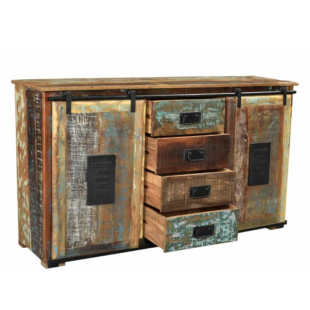 Angebote ⭐ Wohnzimmer Sideboard Vayamos In Braun Bunt 🧨 5 Angebote ⭐ Wohnzimmer Sideboard Vayamos In Braun Bunt 🧨 – Bild 5