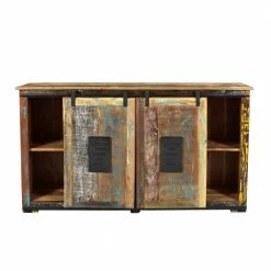 Angebote ⭐ Wohnzimmer Sideboard Vayamos In Braun Bunt 🧨 11 Angebote ⭐ Wohnzimmer Sideboard Vayamos In Braun Bunt 🧨 -Reanna Shop wohnzimmer sideboard braun bunt shabby chic vayamos 05