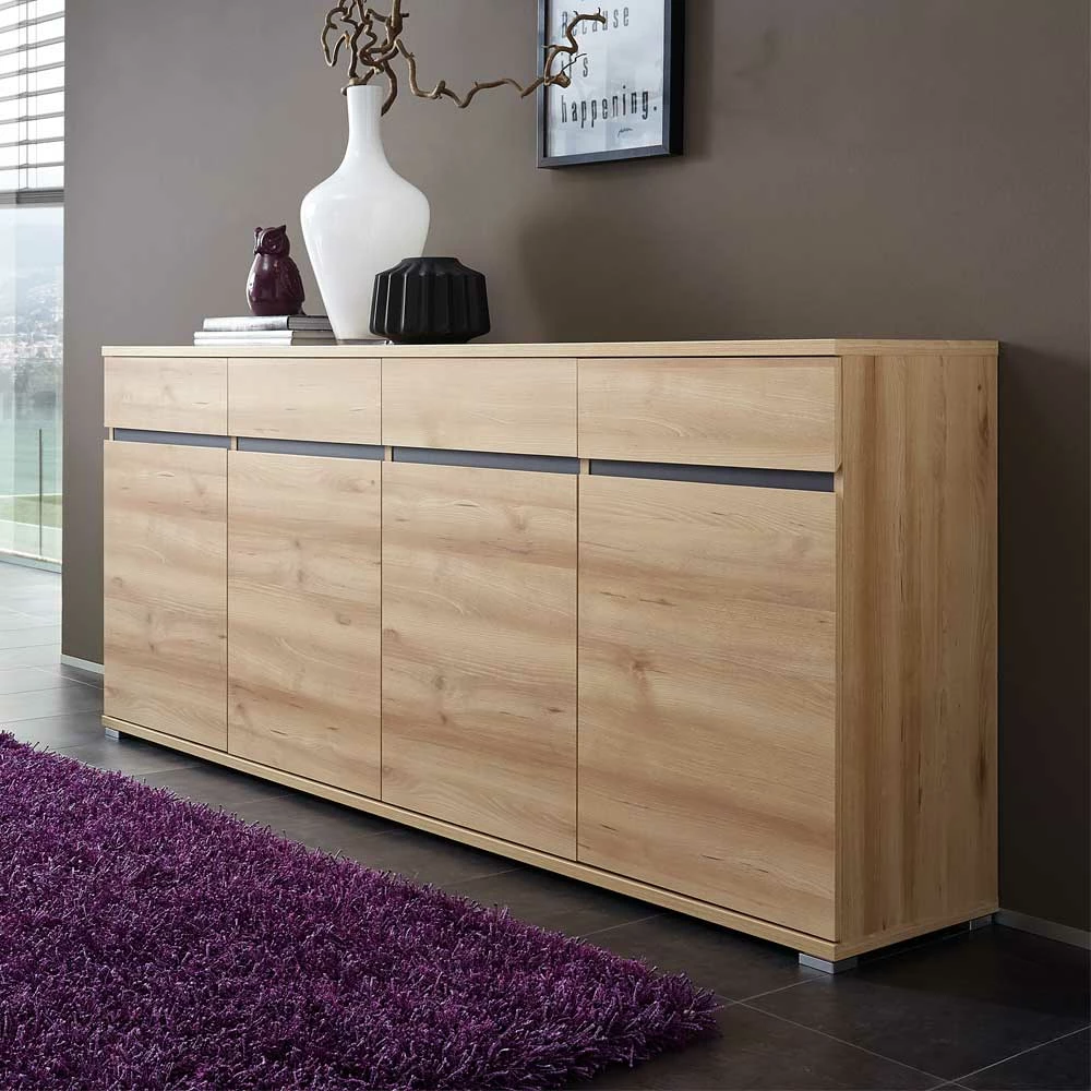Neu ✔️ Wohnzimmer Sideboard Curelino In Buche ❤️ 2 Neu ✔️ Wohnzimmer Sideboard Curelino In Buche ❤️ – Bild 2
