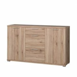 Blitzangebot 😀 Wohnzimmer Sideboard Endrew In Eiche Sanremo 🌟