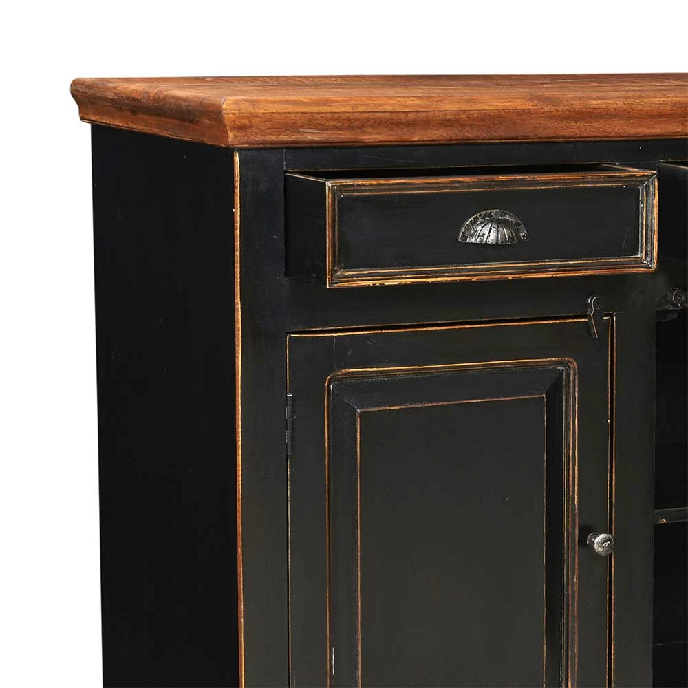 Budget ✨ Wohnzimmer Sideboard Sentiments In Schwarz 🥰 4 Budget ✨ Wohnzimmer Sideboard Sentiments In Schwarz 🥰 – Bild 4