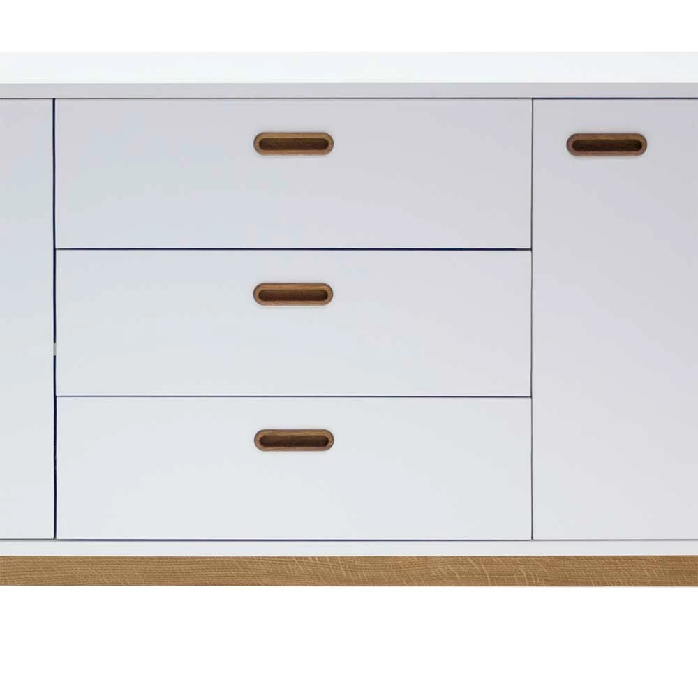 Rabatt 🎉 Wohnzimmer Sideboard Udessa In Weiß Eiche 🎉 3 Rabatt 🎉 Wohnzimmer Sideboard Udessa In Weiß Eiche 🎉 – Bild 3