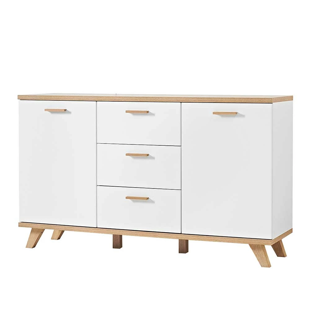 Schlussverkauf 👏 Wohnzimmer Sideboard Farina In Weiß ✔️ 1 Schlussverkauf 👏 Wohnzimmer Sideboard Farina In Weiß ✔️