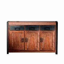 Auslauf 😀 Wohnzimmerkommode Mendoza Aus Akazie Massivholz 🧨