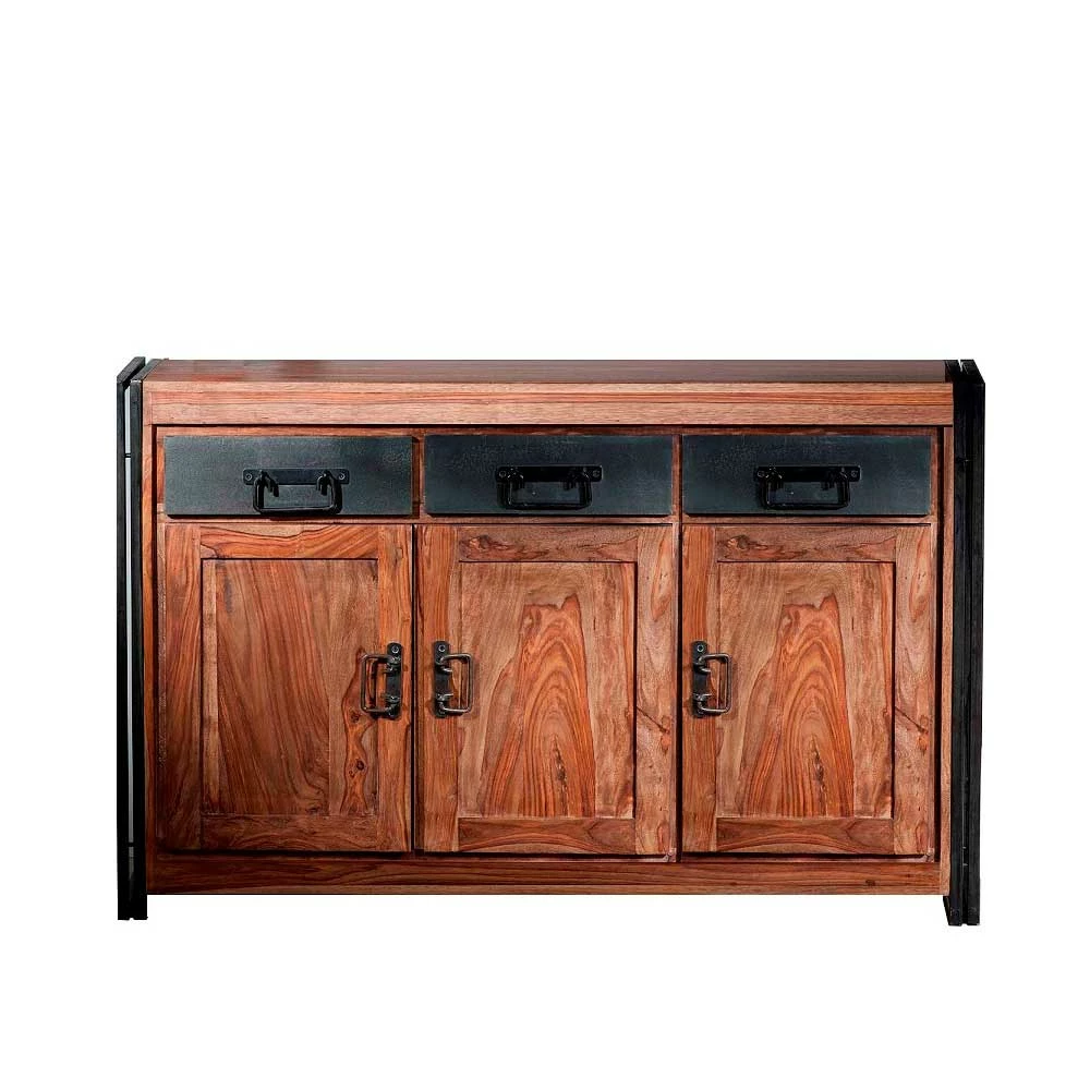 Auslauf 😀 Wohnzimmerkommode Mendoza Aus Akazie Massivholz 🧨 1 Auslauf 😀 Wohnzimmerkommode Mendoza Aus Akazie Massivholz 🧨