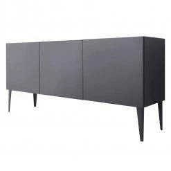 Billig 💯 Zeitloses Türen-Sideboard In Anthrazit - Zialko 🔔