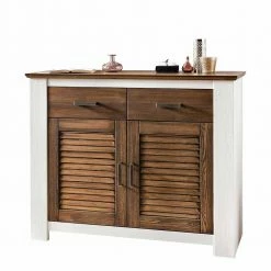 Bester Verkauf 🔥 Zweifarbige Kommode Im Landhaus Stil - Dubanos 💯