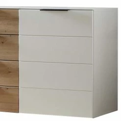 Neu 😉 Zweifarbige Sideboard Anrichte 180x91x45 Cm - Risov 🎁 -Reanna Shop zweifarbige sideboard anrichte 180x91x45 cm in weiss dekor wildeiche risov 02