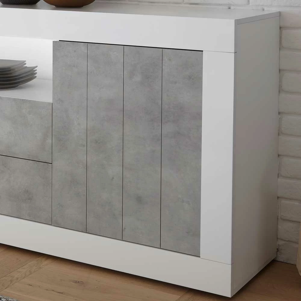 Besorgen 🥰 Zweifarbiges Sideboard Mit Offenem Fach - Niris 👍 5 Besorgen 🥰 Zweifarbiges Sideboard Mit Offenem Fach - Niris 👍 – Bild 5